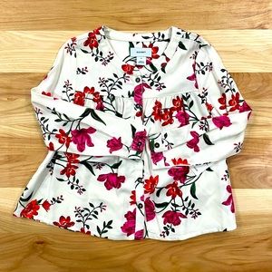 Girls size 5T floral Old Navy Blouse , NWT